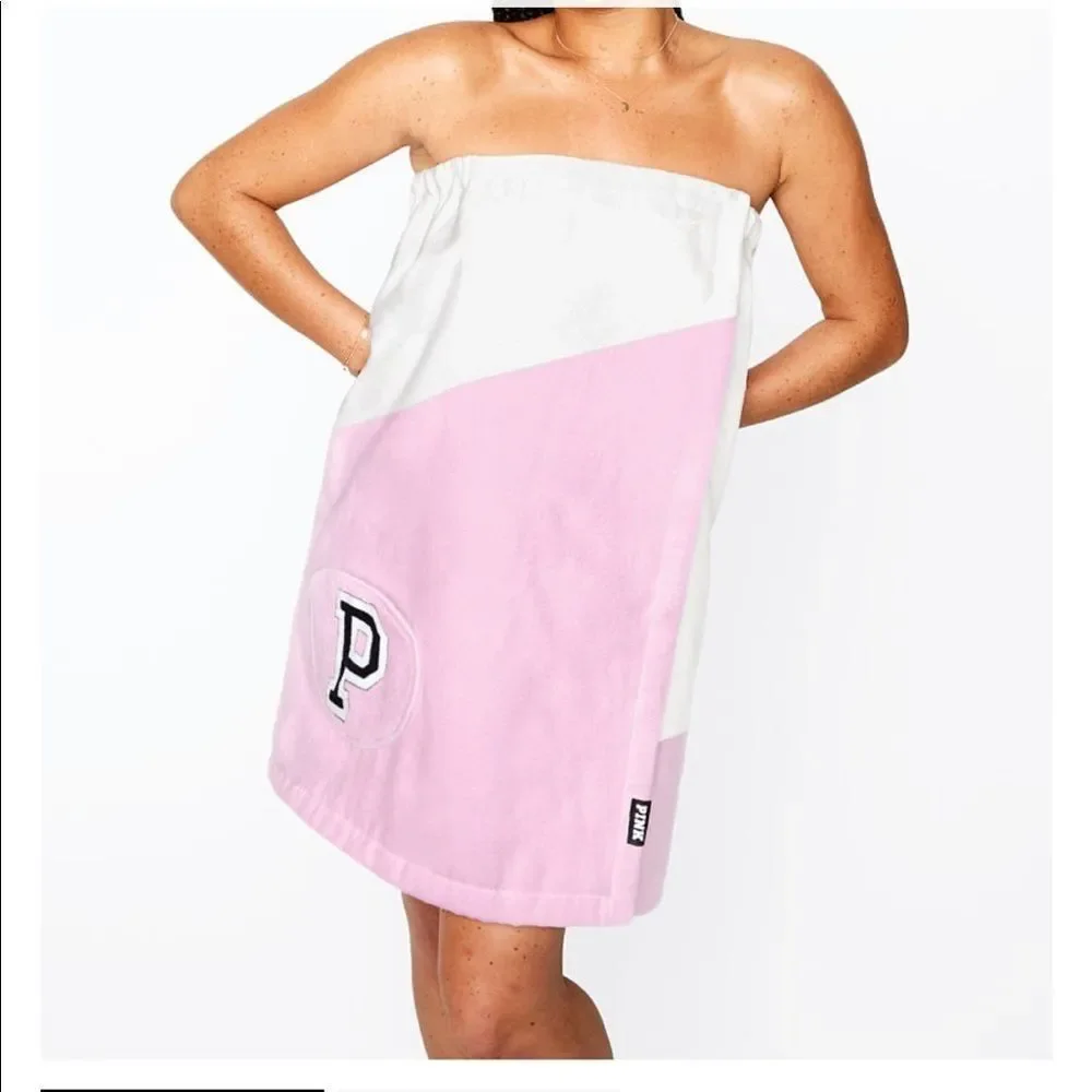 Pink By Victoria Secret Monogram Towel